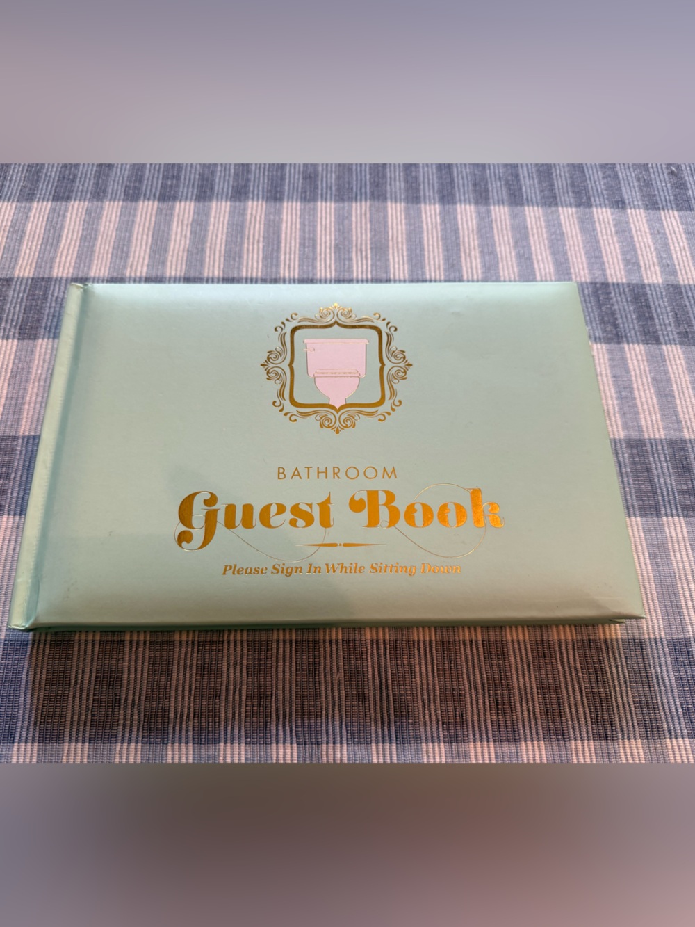 Bathroom Guest Book